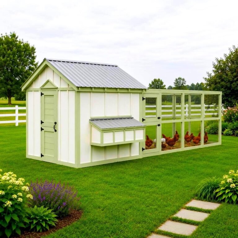 Large Chicken Coop Plans Pdf | Walk-in Run Woodworking, Backyard Poultry (Digital Download)