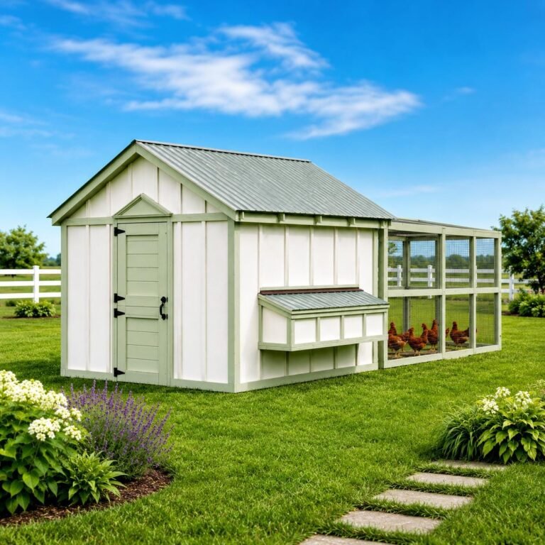 Large Walk-In Chicken Coop & Run Plans for 15-25 Chickens | Easy Backyard Coop Build